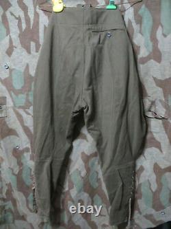 Ww2 Allemande Afrika Korps Tropical 1943 Gradés Pantalons Pantalons Vet Uniforme Dak