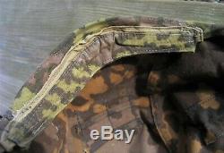 Ww2 Armée Allemande Elite Uniforme Casque Couverture Réversible Camo Camouflage Seconde Guerre Mondiale