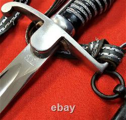 Ww2 Armée Allemande Sous-officiers Sword Scabbard Knot Par Carl Eickhorn