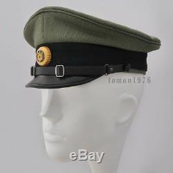 Ww2 Pare-soleil De Officier Volontaire Ukraine De L'armée Fantoche Allemand (ybb) Ensemble