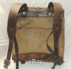 Ww2 Rkka Armée Rouge Des Premiers Modèles M36 Tornister Sac À Dos Style Allemand Très Rare