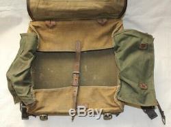 Ww2 Rkka Armée Rouge Des Premiers Modèles M36 Tornister Sac À Dos Style Allemand Très Rare