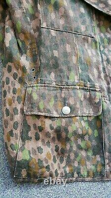 Ww2 Uniforme Allemand Camouflé M43 Tunique De Combat Patern Grande Taille