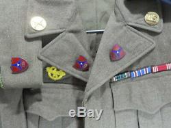 Ww2 Us Army 9th Division Blindée Mp Groupement Nommé Avec + Paperasserie German Coins