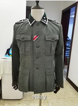 Ww2 War Army Allman Elite Soldats Collar Tables M36 Wool Field Uniformes Militaires