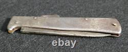 Wwi Imperial German Army Polding Pocket Couteau Avec Lock War-time Steel, Scarce