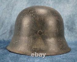 Wwii Allemand Heer M42 Casque De Combat Soldat Wehrmacht Uniforme Us Army Vet Domaine