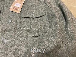 Wwii German Heer Army Waffen M1940 M40 Champ De Combat Tunic-large 44r