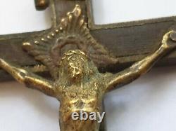 Wwii Ww2 Armée Allemande Wehrmacht Officier Pectoral Cross Pendentif Crucifix (no. R2)